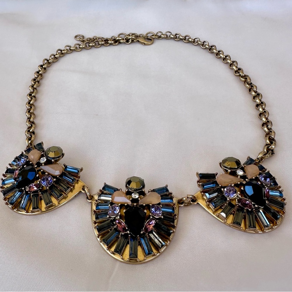 JCrew Crystal Statement Necklace